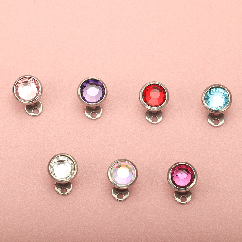 G23 Titanium Piercing Micro De - Dermal Anchor Top 评论和价格