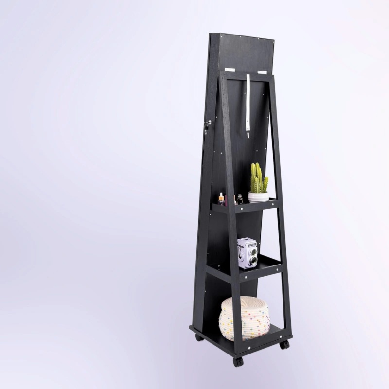 Solid wood rotating floor-stan - Body Jewelry Storage 评论和价格