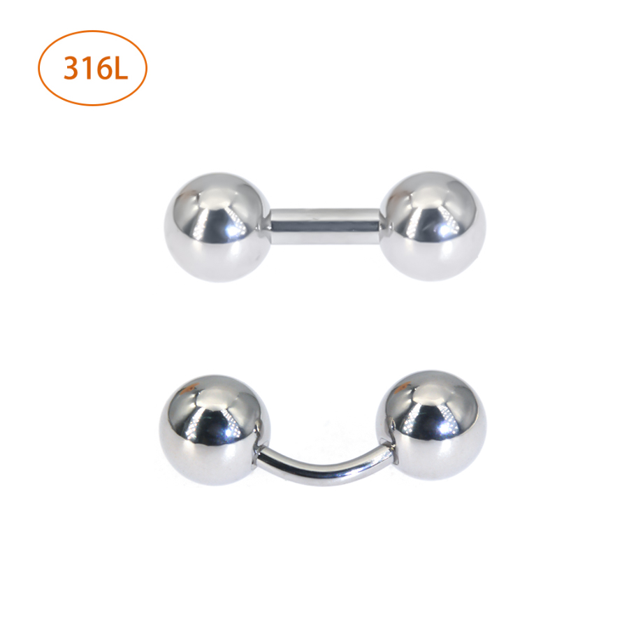 1Pc 316L Surgical Steel Curved - Body Jewelry Vch 评论和价格