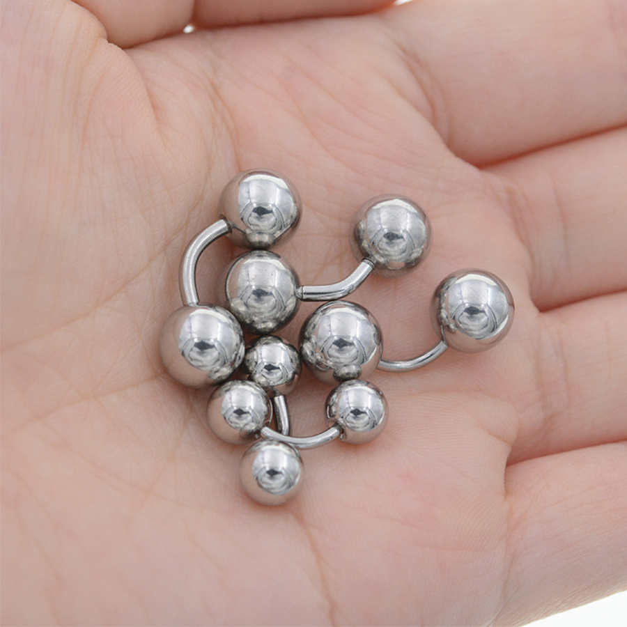 1Pc 316L Surgical Steel Curved - Body Jewelry Vch 评论和价格