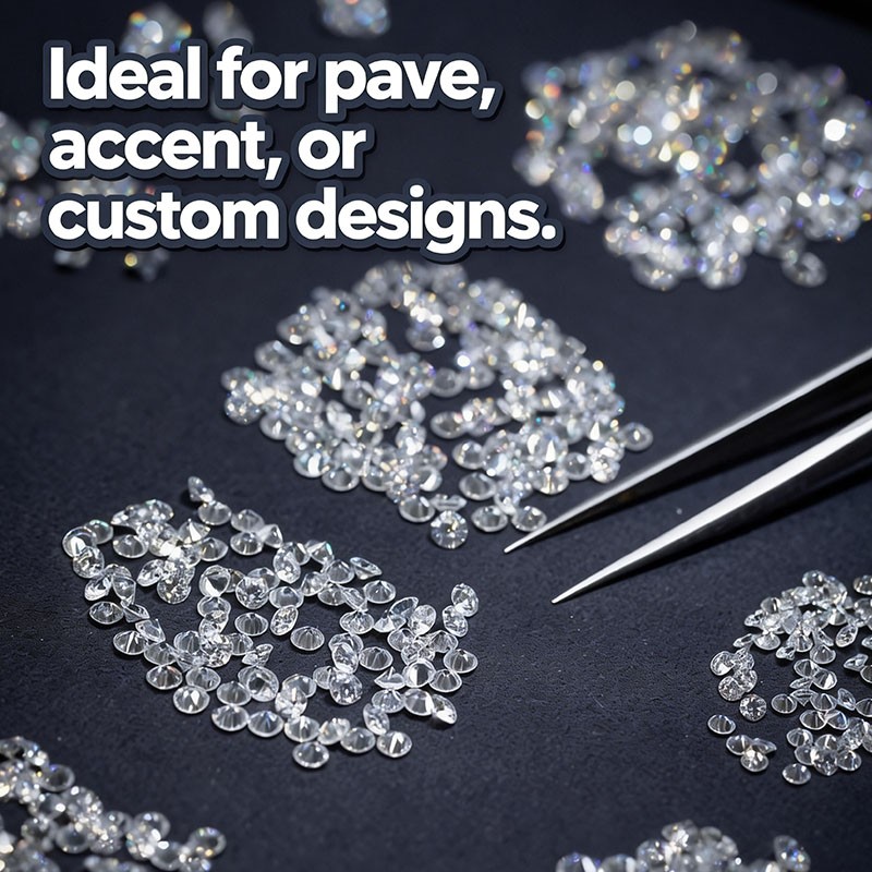 Loose Round Lab Grown Diamonds - Body Jewelry Vch 评论和价格