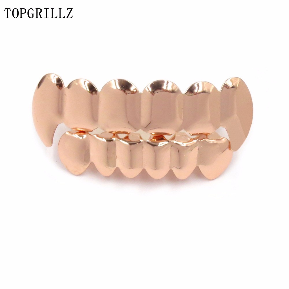 TOPGRILLZ New Fit Rose Gold Co - Body Jewelry Gold Plated 评论和价格