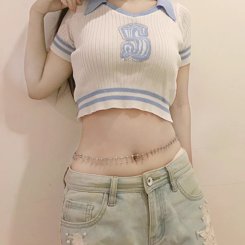 Fashion Simple Double Layer Be - Body Jewels 评论和价格