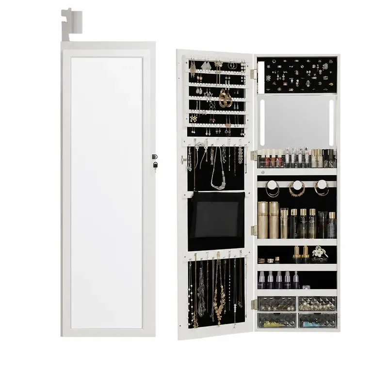 Full Body Mirror Wall Mounted  - Body Jewelry Storage 评论和价格